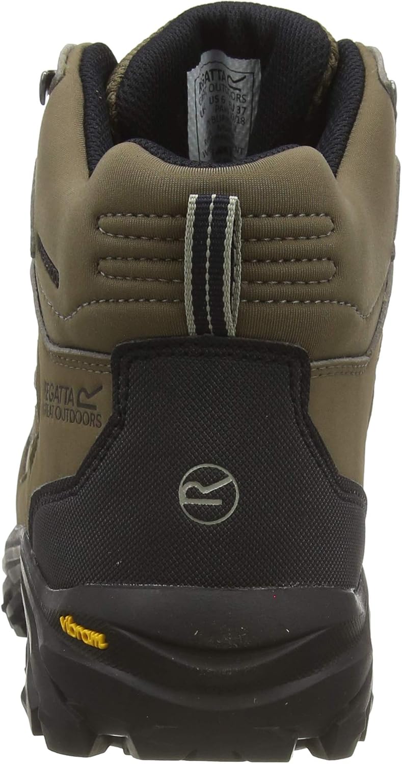 Regatta Women Lady Burrell II High Rise Hiking Boots, Brown (Walnut/Parchm 37i), 3 UK (36 EU), Brown Walnut Parchm 37i - Image 4