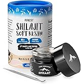 Himalayan Shilajit by Pure Himalyan Shilajit, Grade A Himalayan Soft Resin, Energy & Immune Support, Natural Source of Fulvic Acid & 85+ Trace Minerals Supplement for Men & Women (15ml/0.5oz)