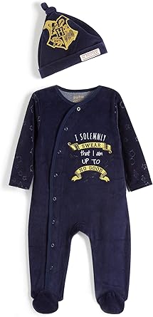 harry potter baby sleepsuit