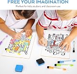 Nicpro 2 Pack Dry Erase A3 Whiteboard Lapboard 30 x 42 cm Double Sided view 6
