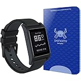 Pebble 2 Screen Protector, Skinomi Tech Glass Screen Protector for Pebble 2 Clear HD and 9H Hardness Ballistic Tempered Glass Shield