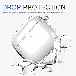 Clear Case Compatible with AirPods 4