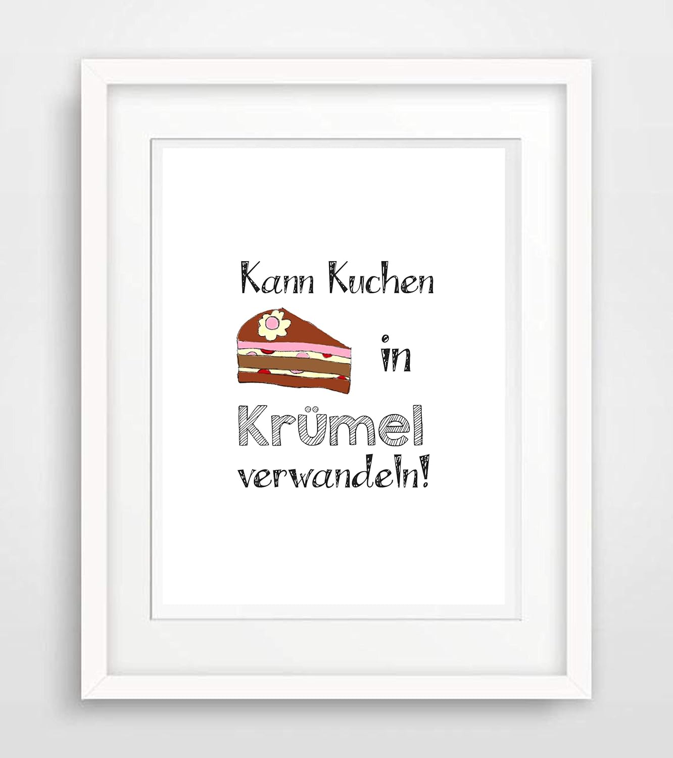 Kuche Haushalt Spruch Kann Kuchen In Krumel Verwandeln Leben Liebe Spruche Fine Art Print Poster Kunstdruck Plakat Modern Ungerahmt Din A 4 Deko Wand Bild Spruch Handmade Produkte Clubaalborg Dk