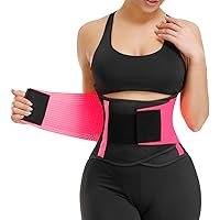 VENUZOR Waist Trainer Belt for Women - Waist Cincher Trimmer - Slimming Body Shaper Belt - Sport Girdle Belt (UP Graded)