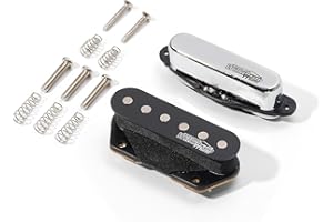 LEO JAYMZ Wilkinson M Series Telecaster WOVT Ceramic Pickups Set for Tele Style Electric Guitar Parts (WOVT)