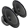 Orion Cobalt Series CMB85PRO High Performance 8" Midbass Loudspeakers, 700W Max Power, 175W RMS, 4 Ohm, 1.5" Voice Coil - Pro Car Audio Stereo, Midbass Speaker (Set of 2 Speakers)