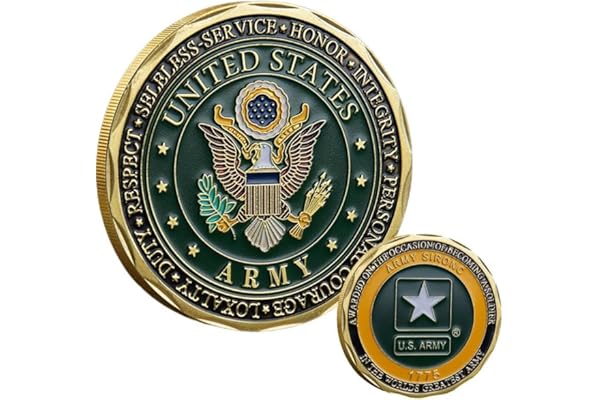 U.S. Army Soldier Military Challenge Coin for Military Gift