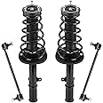 Rear Strut Assembly & Sway Bar Links for 2004-2006 Lexus ES330, Toyota Camry Solara, Shock Absorbers Replace 172208 172207 4PCS 2005