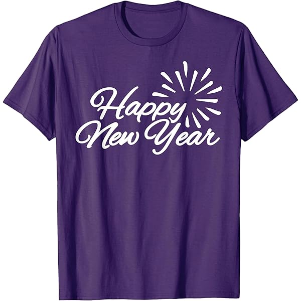 Amazon.com: Happy new year T-Shirt : Clothing, Shoes & Jewelry