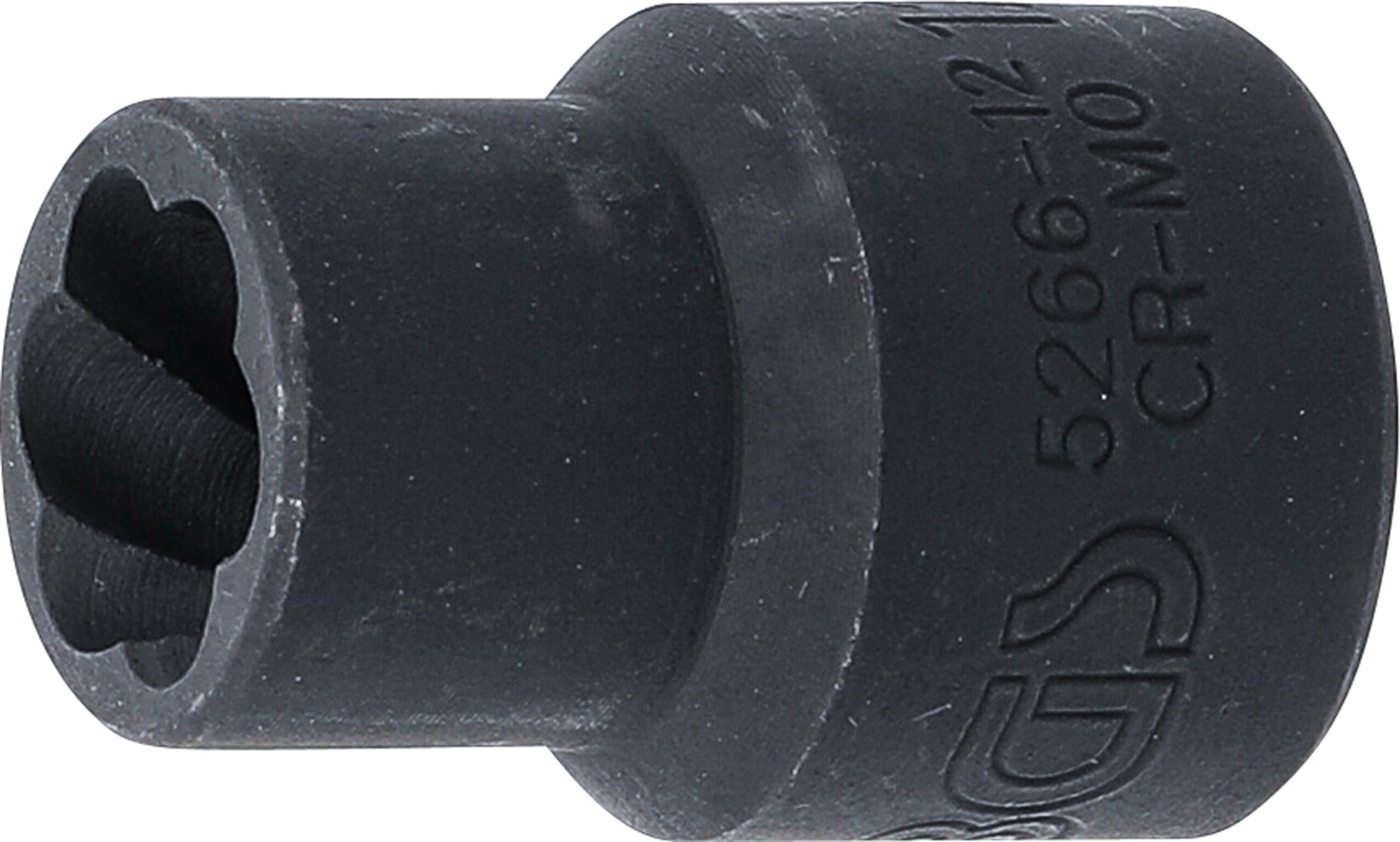 BGS 5266-12 | Twist Socket (Spiral Profile) / Screw Extractor | 12.5 mm (1/2") Drive | 12 mm — image 1