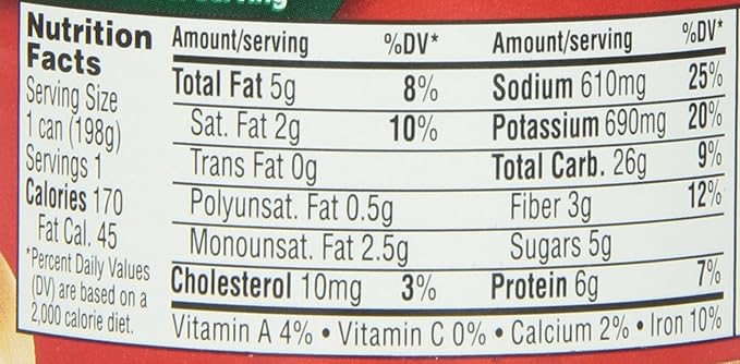 33 Chef Boyardee Ravioli Nutrition Label - Labels Database 2020
