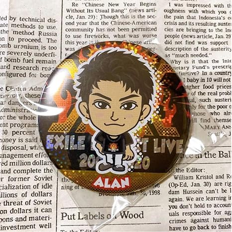 Amazon 白濱亜嵐 75mm 缶バッジ プチキャラ バッジ ホビー