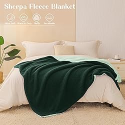 Exclusivo Mezcla Reversible Queen Size Sherpa