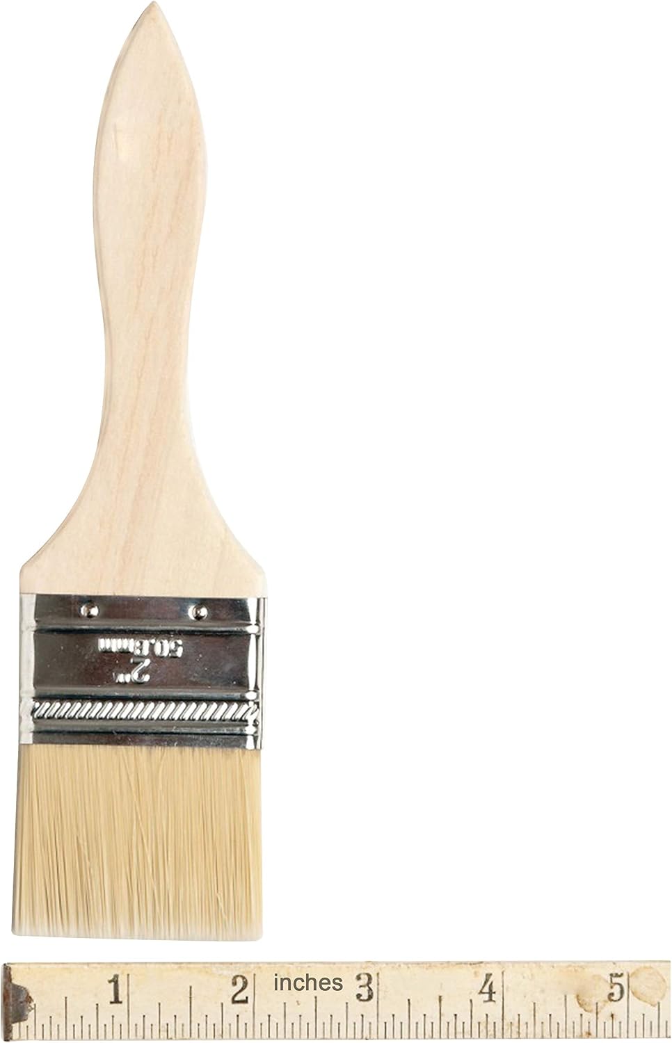 Kurtzy 2 Inch/5.08cm Chip Paint Brushes (48 Pack), Professional Wooden Handle Paintbrush Set for Paint Stains, Varnishes - Image 4