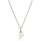 Amazon Collection 14k Gold-Filled Letter Charm Pendant Necklace