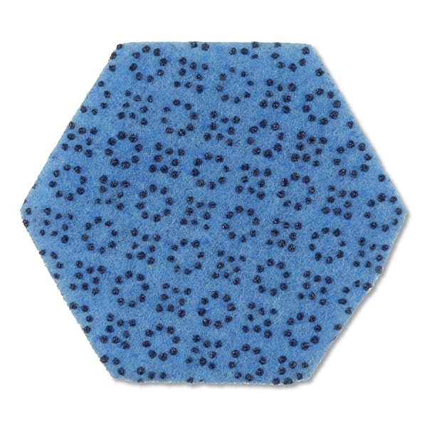 SCOTCH-BRITE 09646 LOW SCRATCH SCOUR SPONGE 3000HEX, BLUE (PACK OF 16)