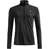 Ortovox Women’s 185 Rock’n’Wool Zip Neck, Merino Wool Ski Touring Baselayer with Quarter Zip & Stretch Comfort