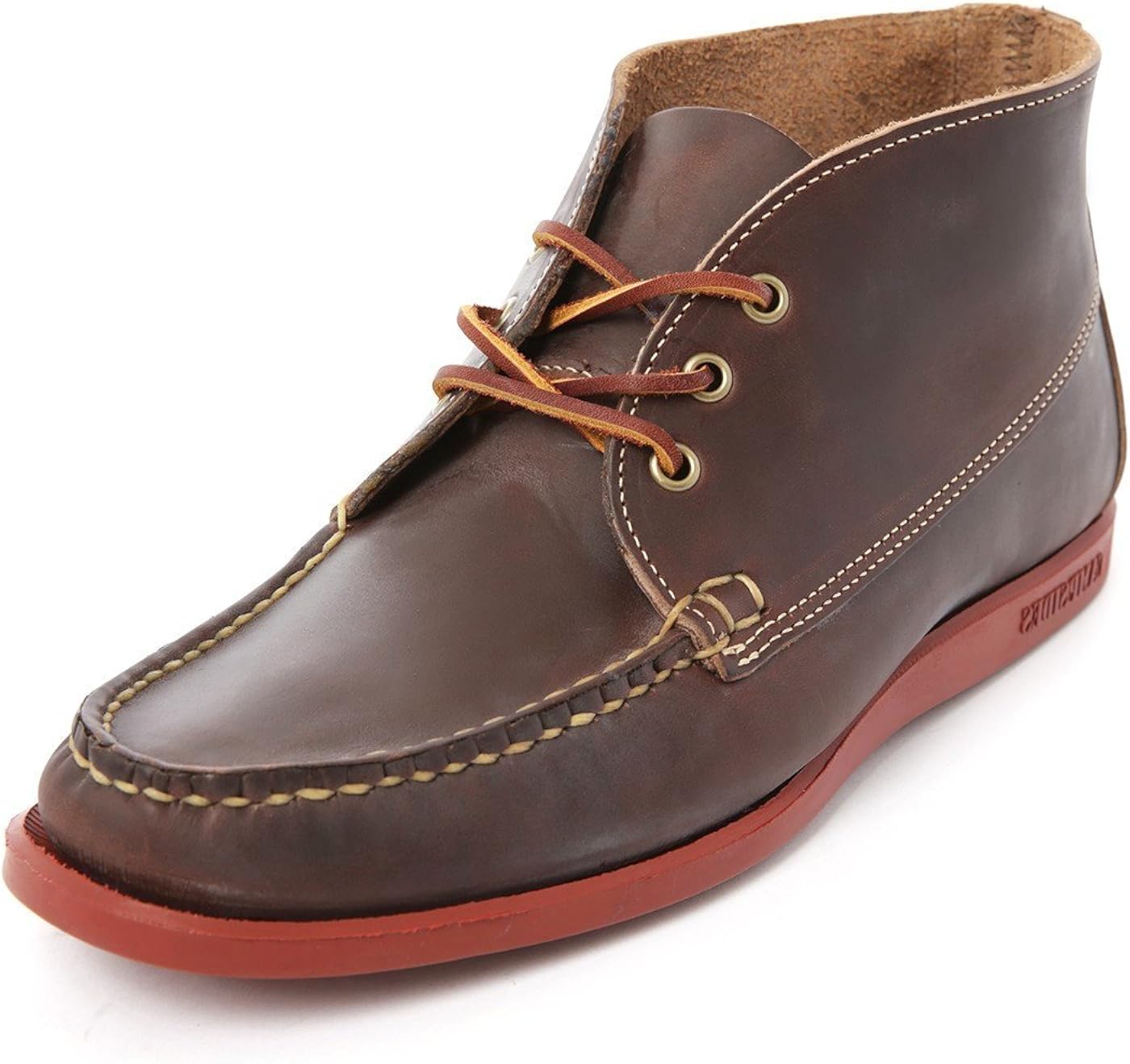 Sebago Boat Shoes Men Campside Chukka mid high lace up Brown