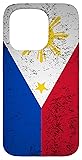 iPhone 15 Pro Grunge Philippines Flag Vintage Asia