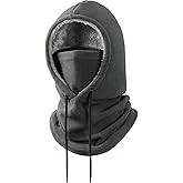 Winter Balaclava Ski Face Mask: Balaclava for Men Women Warm Windproof Face Cover Neck Warmer Hood Hat Cold Weather Skiing