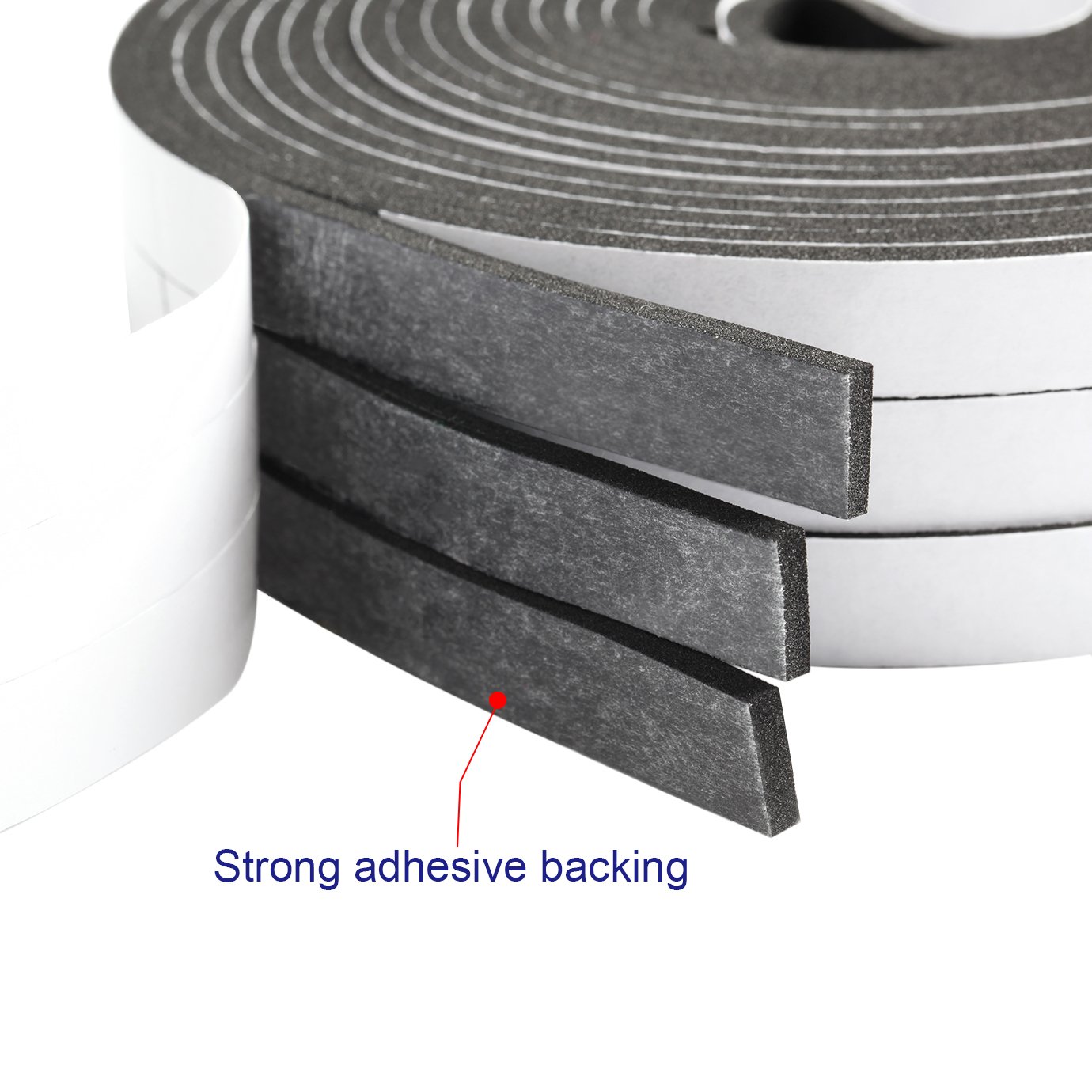 Foam Seal Tape, High Density Foam Seal Strip Self Adhesive Weather