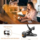 Akynite 7W Clip Desk Light with USB Adapter 48 LED 3 Color 10 Brightness view 6