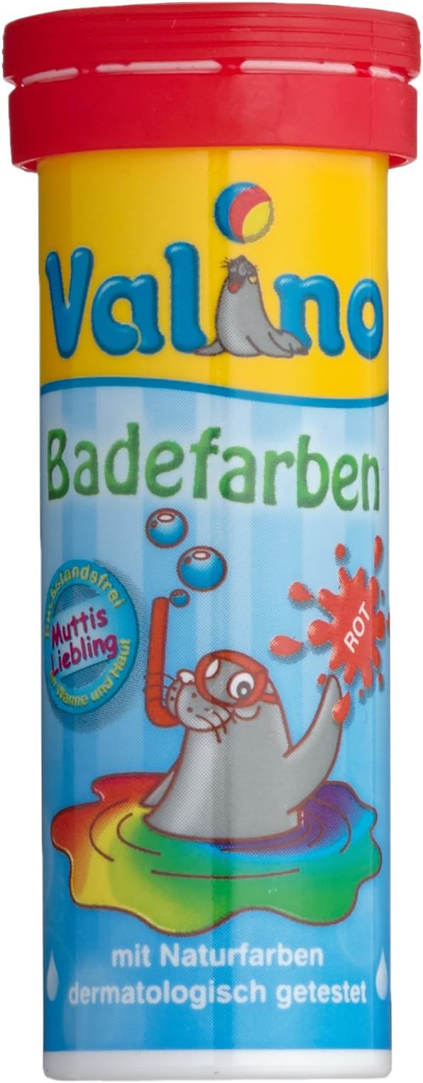 Valino Bath Colours Pack of 6 Red