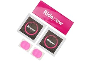 KoiLykke for TPU Inner Tube Repair Patches Kit with Glue Ridenow for TPU for Bicycle Tubes Transparent, Light, 2-Piece Set