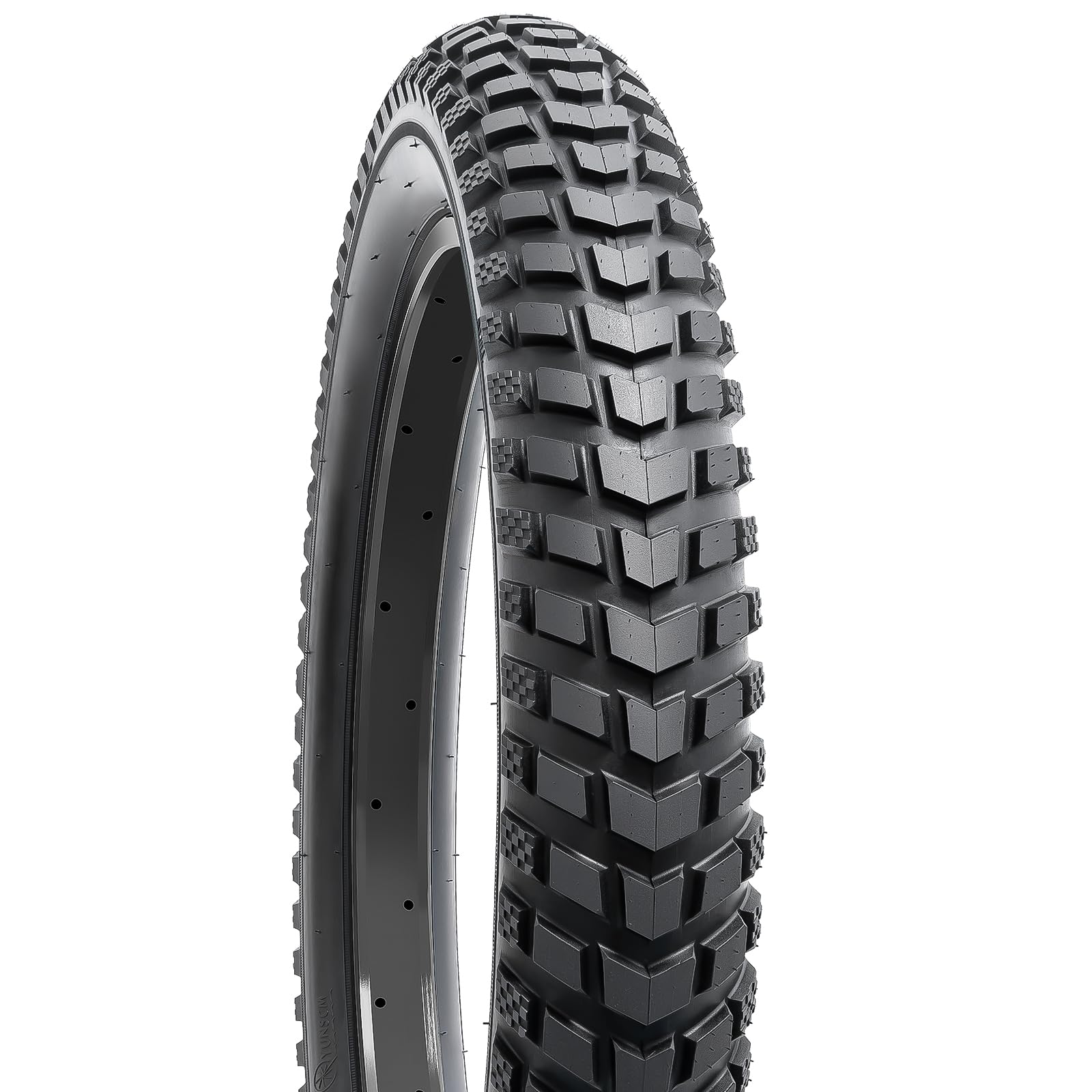 Photo 1 of YUNSCM 1-PC 26" Fat E-Bike Tire 26 x 3.0/76-559,Compatible with 26x3.0 26x3 Fat E-Bike All-Terrain Directional Tread Bicycle Tire (Y-1138)