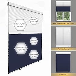 Boolegon Day Night Cellular Shades Cordless