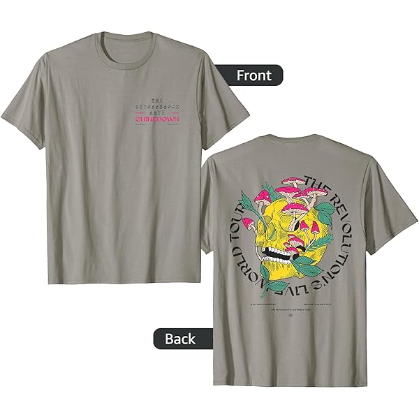 Amazon.com: Shinedown Revolutions Live World Tour T-Shirt