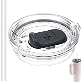 Bluwing 30 oz Replacement Lid for Stanley Cup, Replacement Lid for 30oz Stanley Quencher H2.0 FlowState Tumber, Reusable Dustproof Tumblers Cover(1 Pack)