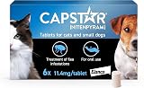 Capstar Flea Tablets for Cats & Small Dogs 6x11.4 mg Fast Acting