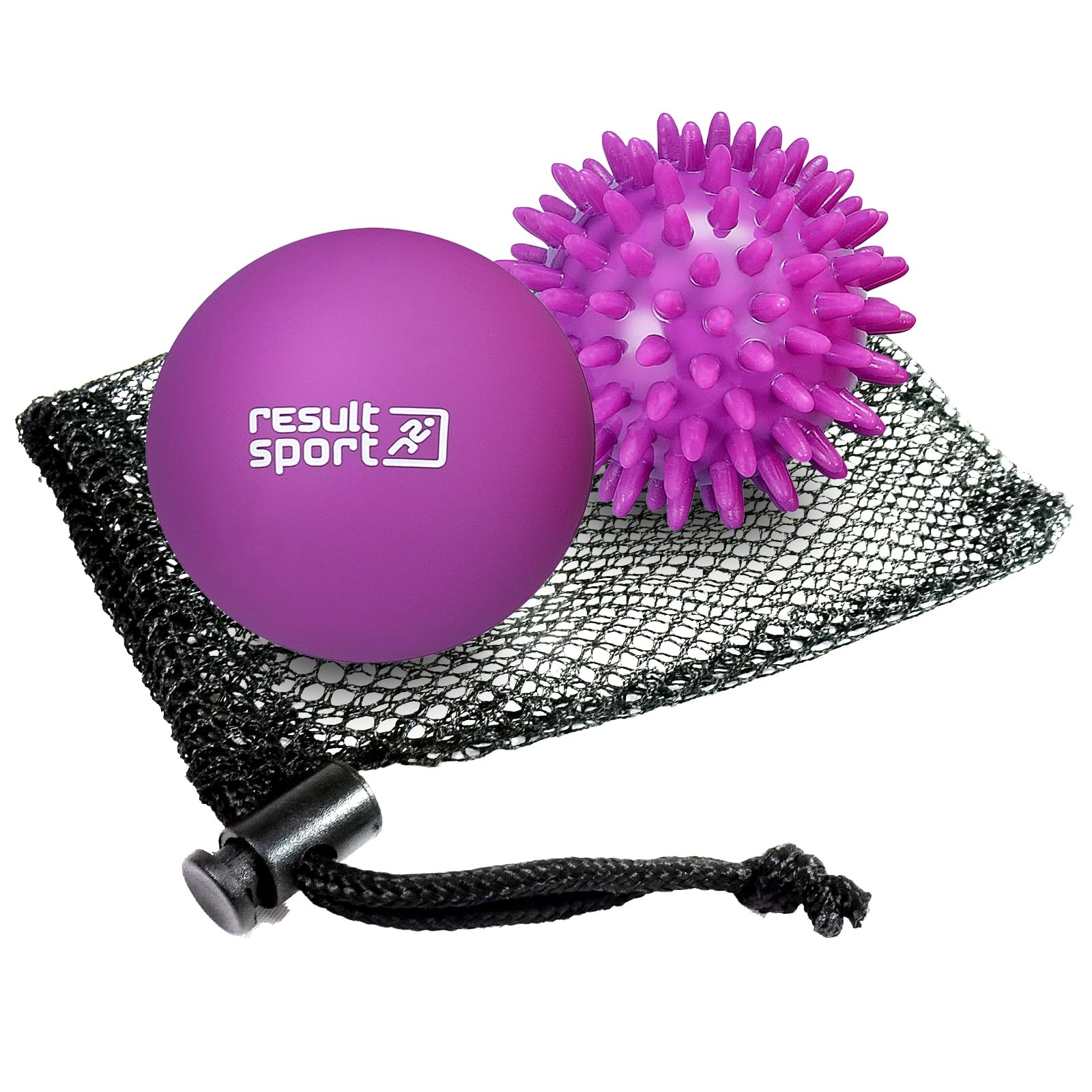 ResultSport Massage Ball, Trigger Point Deep Tissue Massage, Plantar Fasciitis, Rehab Recovery, Stress Reflexology, Myofasical Ball and Physio Ball