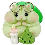 Handmade Taba Squishy Hamster Toy, Cute Squishy