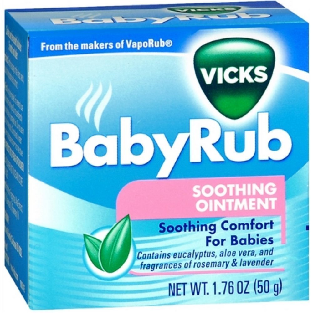 Vicks Vaporub Baby Balsam Soothing Baby Care Essential Oil