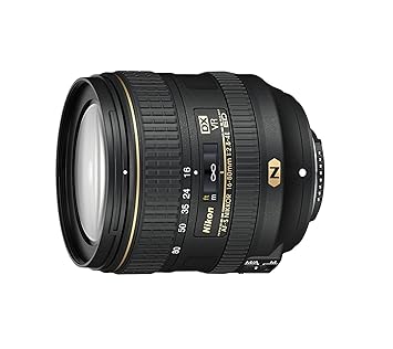 Nikon AF-S DX Nikkor ED VR 16-80 mm 1:2 8-4E Objektiv (72 mm Filtergewinde) schwarz