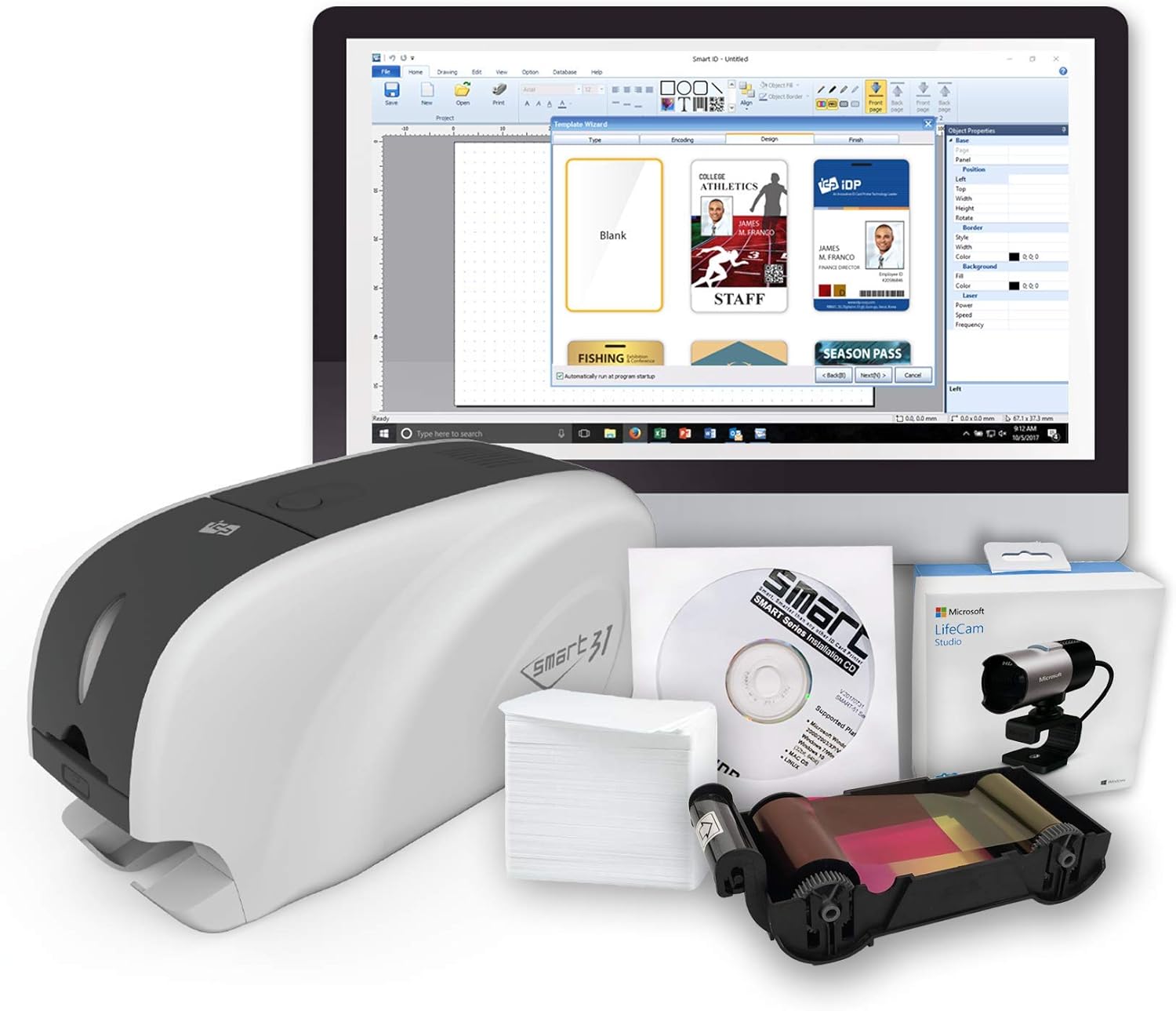 smart 30 card printer driver