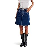 Free People Womens We The Free Suzy Denim Midi Skirt