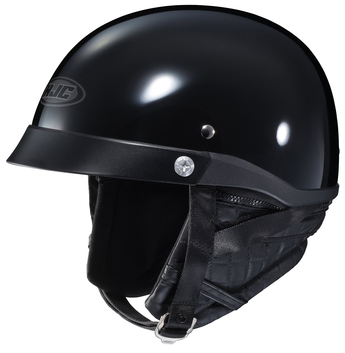 Matte Black, Large 494614 HJC CLIronroad Motorcycle HalfHelmet Protective Gear Helmets