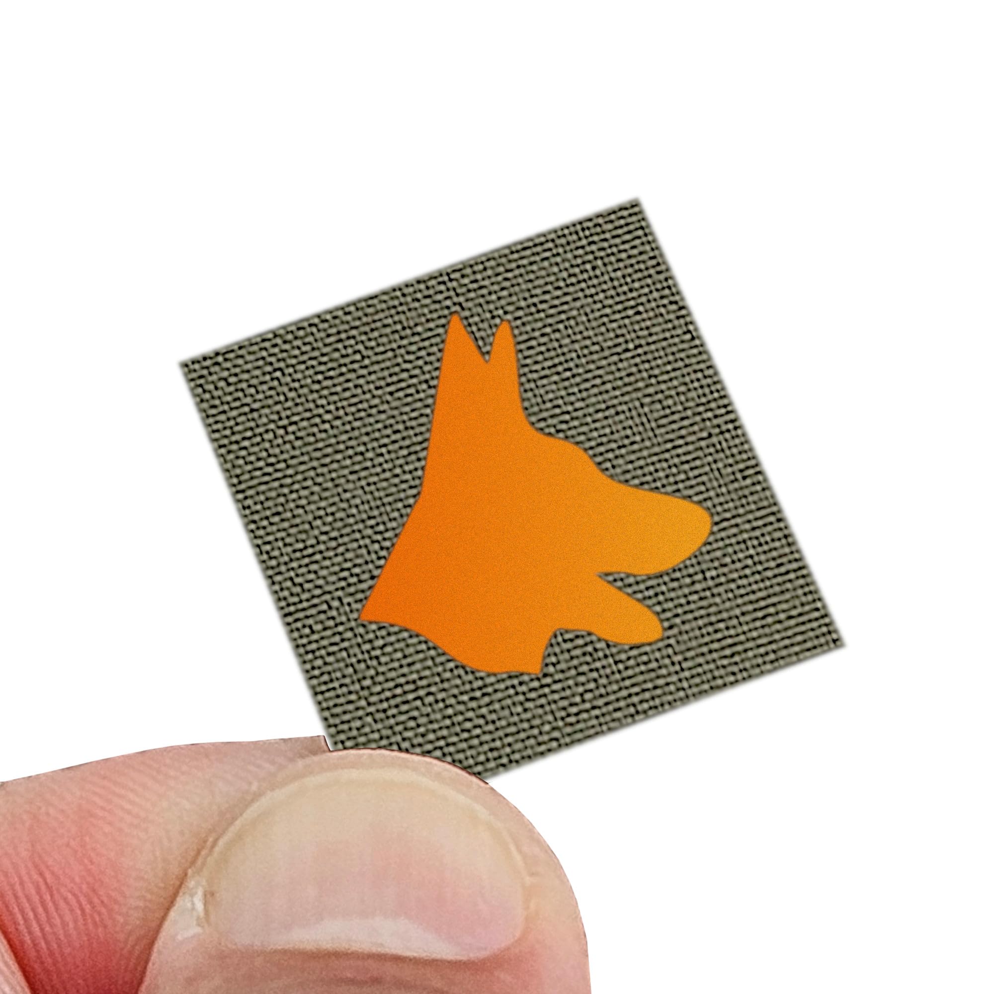 Mini Belgian Malinois K9 Dog Tiny Patch [Ranger Green,Orange]