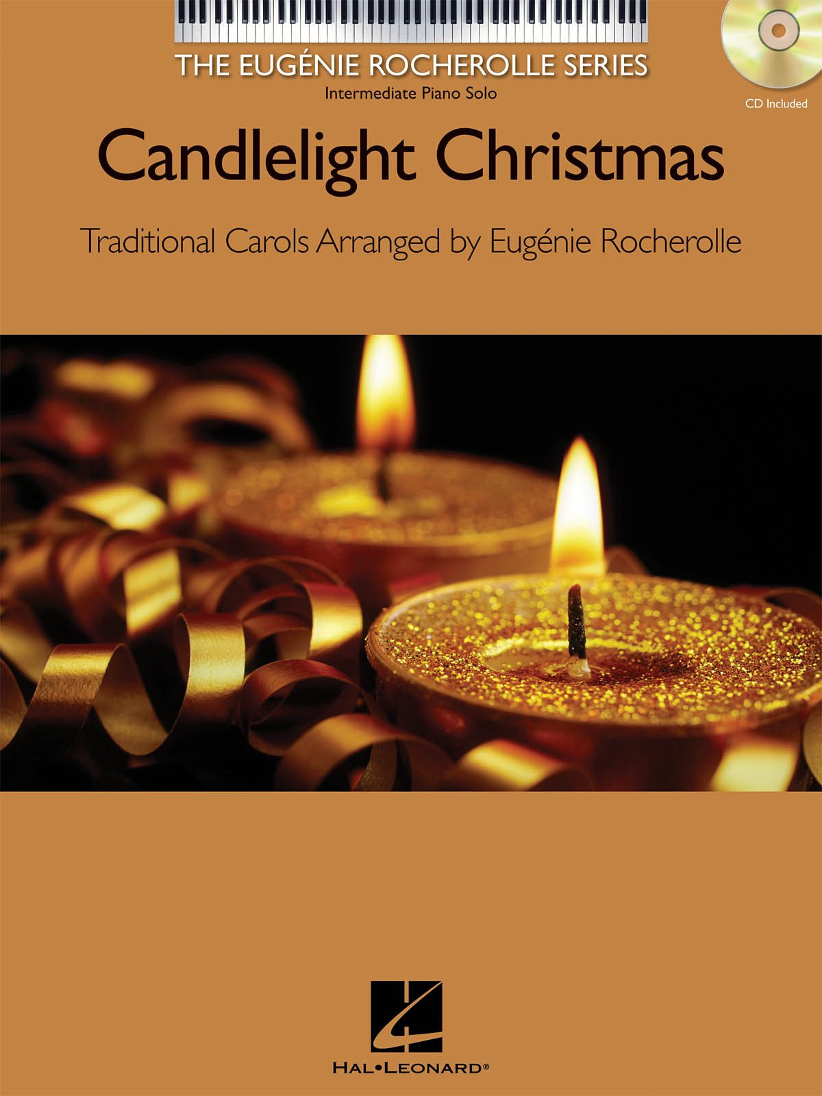 Candlelight Christmas (Book and CD): Intermediate Piano Solo (Eugenie Rocherolle)