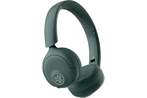 JLab Go Lux ANC Wireless Headphones, Sage, Hybrid Active Noise Cancelling, Premium On-Ear Bluetooth Headset, Customizable Sound, Be Aware Mode, Cloud Foam Comfort, Multipoint Connection