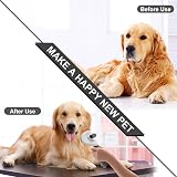 YETEE Cat Dog Brush Self Cleaning Grooming Tool Grey view 7