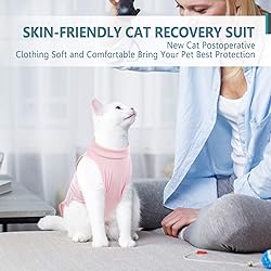 SUNFURA Cat Recovery Suit, Cat Onesie for Cats