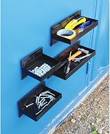 Silverline Magnetic Tool Tray Set 4pce 150-310mm Mechanic Workshop Organiser view 3