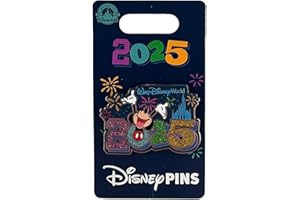 Disney Pin - WDW - Mickey 2025 Logo - Cinderella Castle