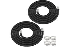 Dimakung A20015 Ribbed Hosing for Fluval 304/305/306/307/404/405/406/407 Canister Filter, Canister Filter Tubing Replacement 