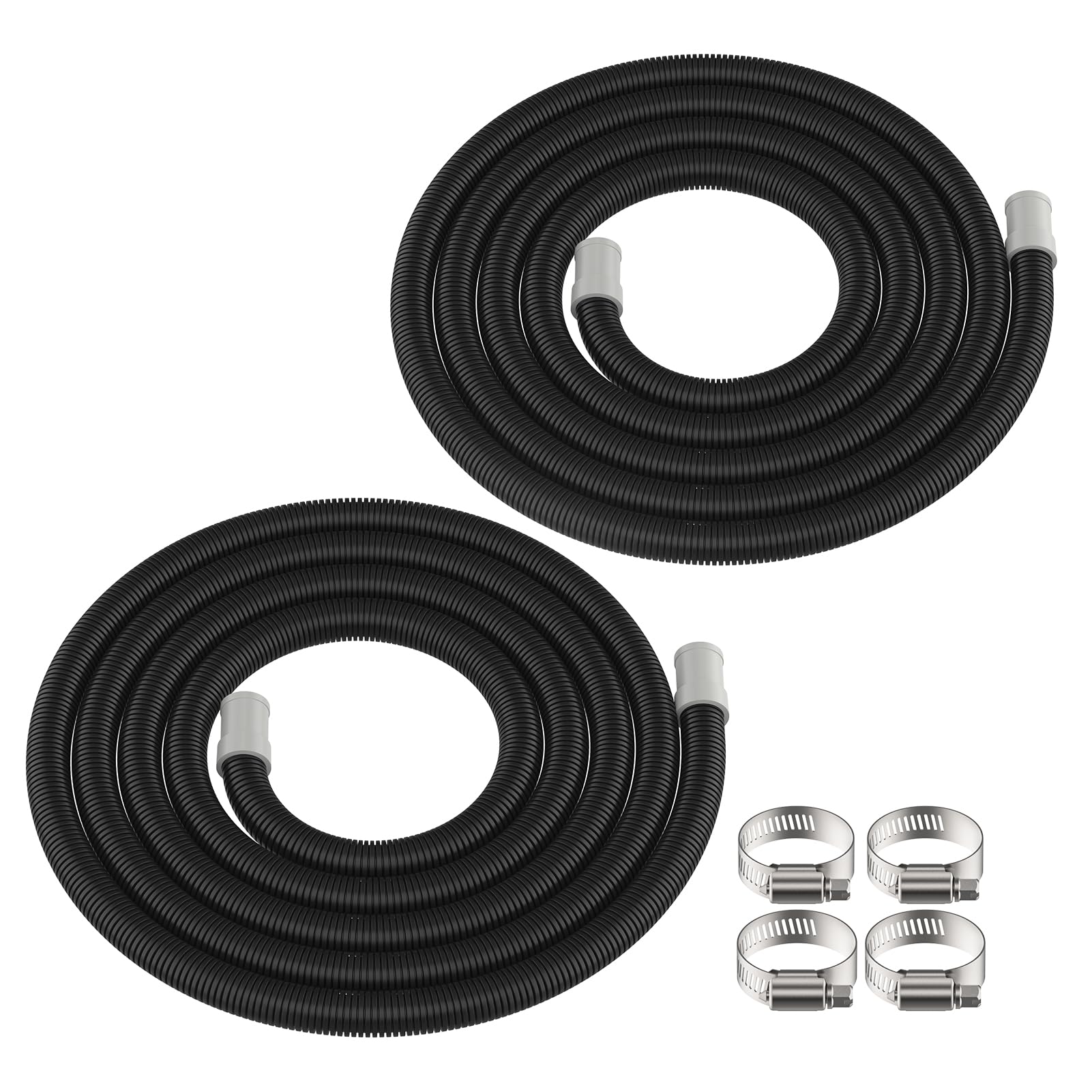 Photo 1 of Dimakung A20015 Ribbed Hosing for Fluval 304/305/306/307/404/405/406/407 Canister Filter, Canister Filter Tubing Replacement for Fluval Fish Tank & Aquarium Filters Pump Hose, 9.8 Ft