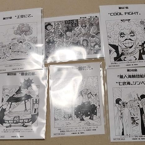 Amazon One Piece ワンピース ブロマイド フェア 扉絵 スモーカー ルフィ アニメ 萌えグッズ 通販